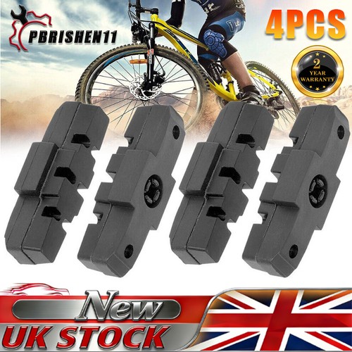 4pcs bicycle brake - pad, rubber
