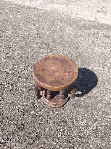 Vintage elephant stool - elephant, or