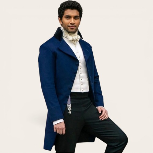 Men regency tailcoat blue - men's,