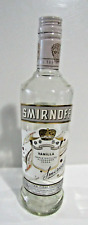 SMIRNOFF VANILLA VODKA EMPTY SPIRIT BOTTLE 70cl GARDEN BAR PROP UPCYCLING CRAFTS