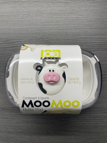 Moomoo butter dish pod - dish,