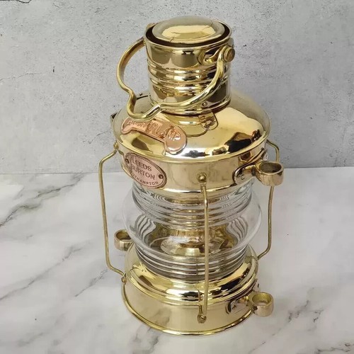 Antique nautical ship lantern - antique,