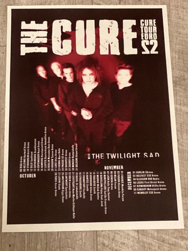 The cure concert poster - the,