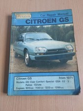 Citroën GS Workshop Manual