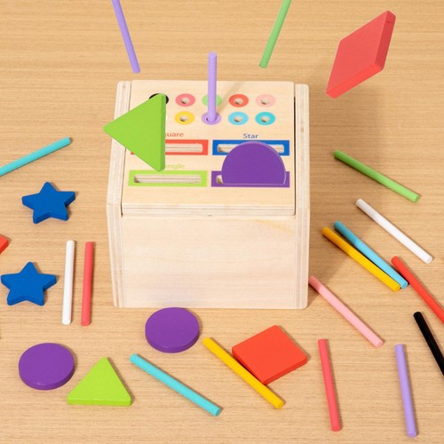 Shape sorting cube baby - shape,