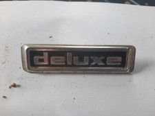 Morris Marina deluxe car emblem