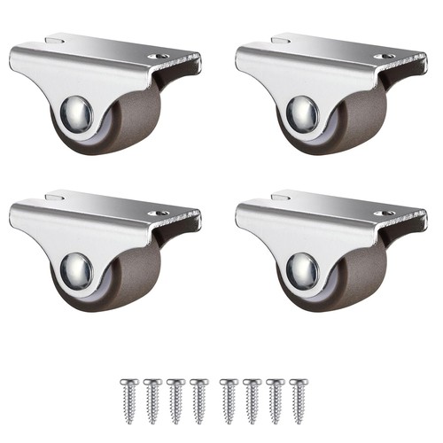Tiny furniture casters inch - casters, 1
