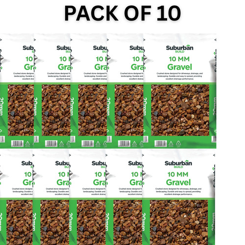 Bags 25kg 10mm gravel - bags, of