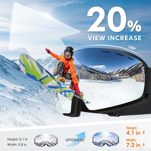 Ski goggles otg - ski,