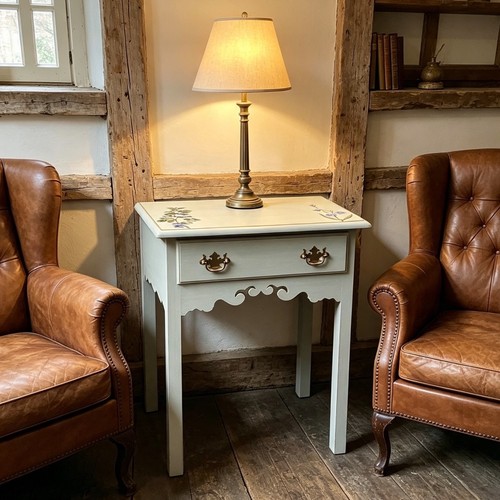 Handsome small vintage painted - small,