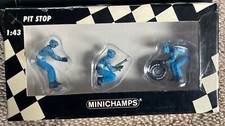 1:43 MINICHAMPS F1 PIT STOP