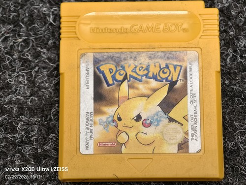 Nintendo pokémon yellow - nintendo,