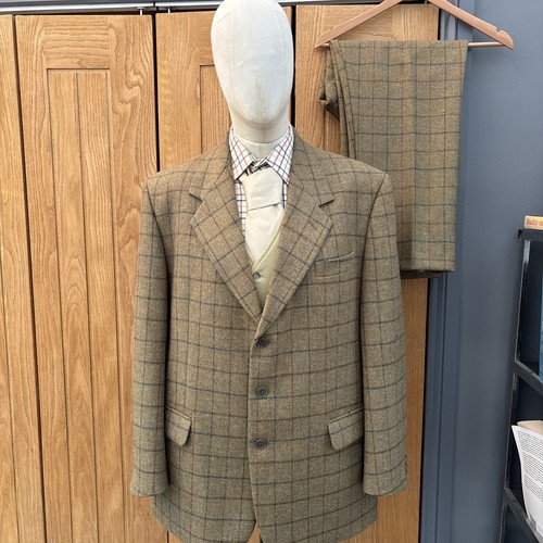 Men pure wool tweed country - pure,
