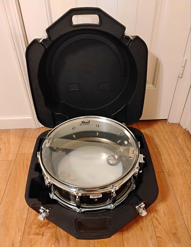 Pearl 14x6 steel shell snare - steel,