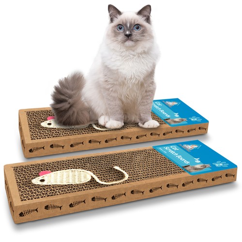 2pk cat scratcher pads - 2pk,