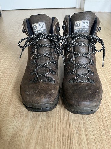 Scarpa brown leather walking - brown,