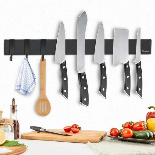 Magnetic knife rack with - knife, 3