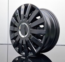 Black Gloss 15" wheel trims to