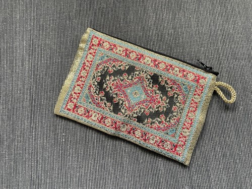Kilim coin purse oyster - kilim,