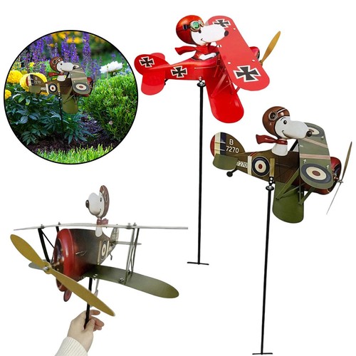 Pilot flying biplane wind - flying,