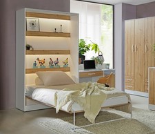 Small Double Vertical Wall Bed Hidden Bed Murphy Bed DP-08V