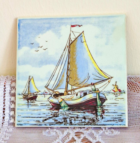 Vintage delfts polychrome - delfts,