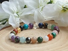  FERTILITY, CONCEPTION & HEALTHY PREGNANCY - CRYSTAL HEALING GEMSTONE BRACELET