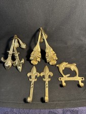 Brass & Gilt Curtain Pole