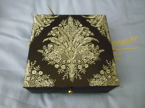 Dark brown sateen - dark,