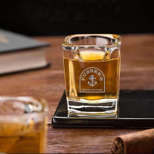 Pusser rum shot - shot, glass