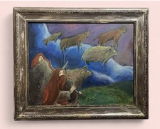 The original painting oil