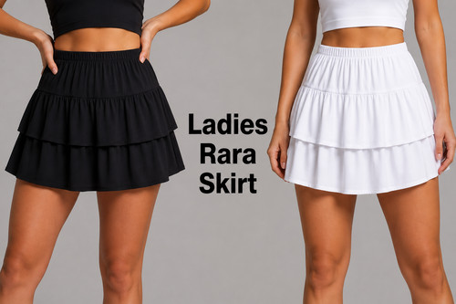 Rara mini skirt black ladies - mini,