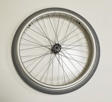 24" Solid Tyre Spoked Rear Wheel for the Invacare Action Range of Wheelchairs