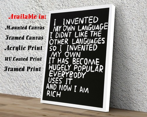 David shrigley own language - david,