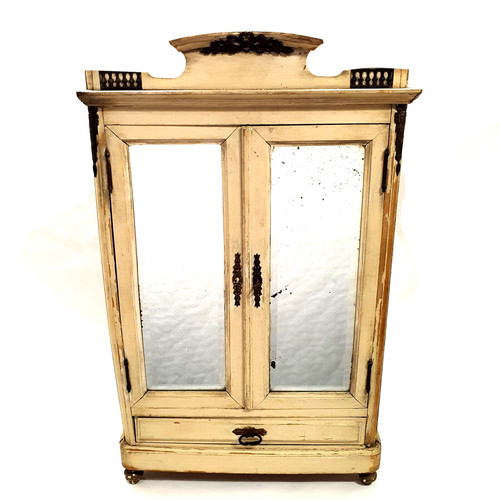 Antique large doll - antique, wardrobe
