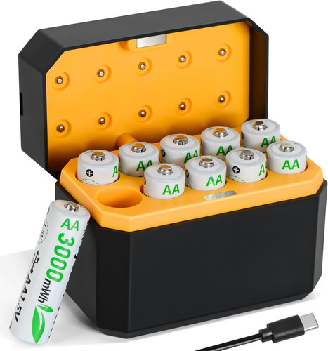 Rechargeable batteries - rechargeable,