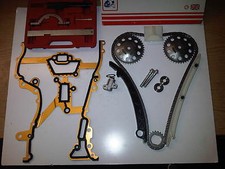 VAUXHALL CORSA C & D 1.0 1.2 1.4 PETROL TIMING CHAIN KIT + SPROCKETS & TOOLS 
