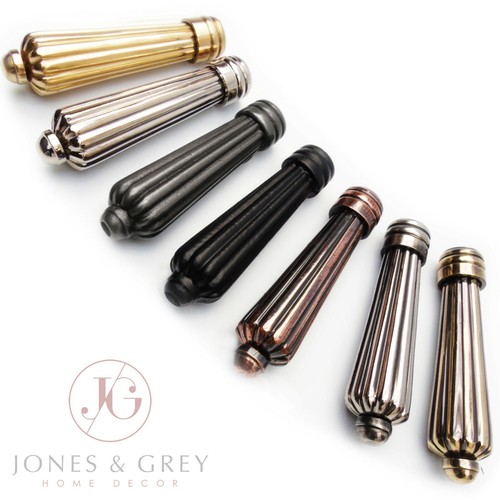 Brass regency reeded vintage - reeded,