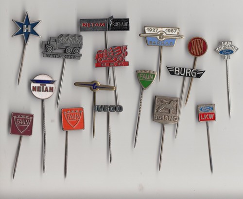 Vintage truck lorry pin - lorry,