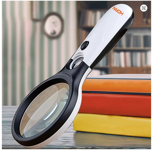 Handheld 45x magnifier reading - handheld,