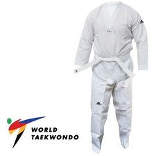 Adidas WT Approved Taekwondo Student Dobok Adult Kids Training Suit Uniform Gi