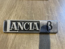 Lancia Beta Badge , Bootbadge