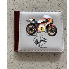 Barry Sheene Number 7 Motorbike Wallet Signed