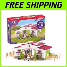 Horse Club Riding Center Playset - 97PC Equestrian Toy Set