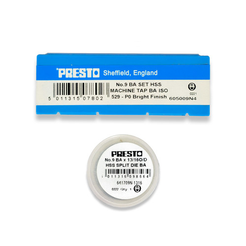 Presto 9ba tap set - 9ba, first