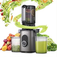AOBOSI Juicer with 110 mm opening, slow juicer for vegetables and fruits