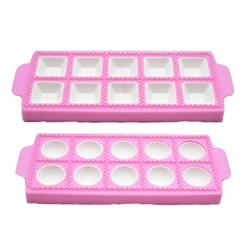 Plastic ravioli tray mold - tray, for