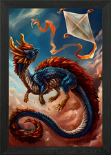 Autumn Happy Dragon kite