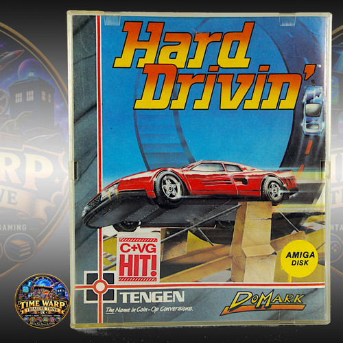 Hard drivin commodore amiga - commodore,