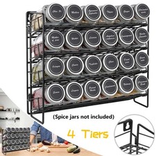 4 Tier Spice Herb Jar Rack